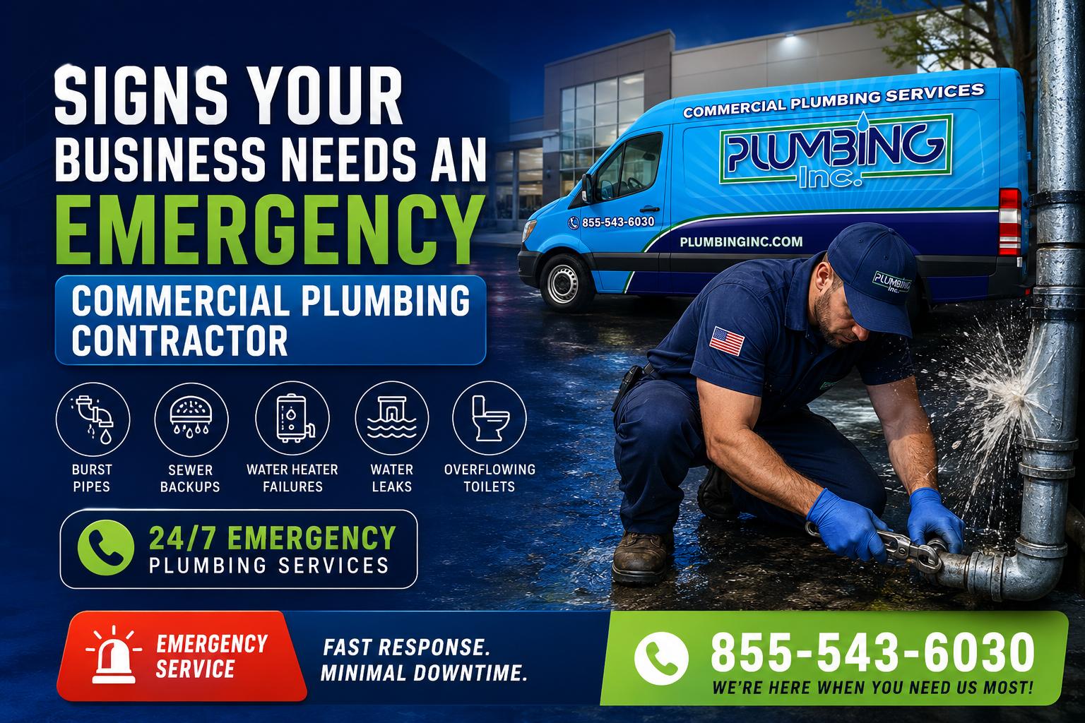 commercial plumbing contractors